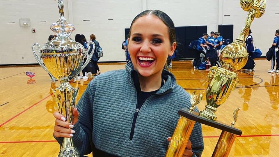 LCHS_Patriots's tweet photo. Congratulations to our own #LCDC on their AMAZING DAY at Nationals! They won tons of awards and Morgan’s jazz solo was scored the HIGHEST of ALL the solos! (Mrs. Post wanted y’all to know they were masked all day except for photos. 😷) #BeRevolutionary #WeAreLC https://t.co/OS3z5M51Cf