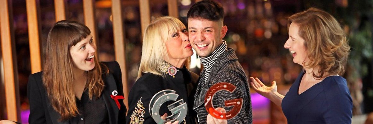 adamlong80's tweet photo. I’ve just seen Anne Doyle ‘trending’ but thankfully for all the right reasons! 

Such an elegant &amp; highly intelligent woman. 

And her devotion to cats only makes her even more endearing! 

She also hosted our last @TheGalas. 

#annedoyle #GayIcon https://t.co/gqIct7mCBb