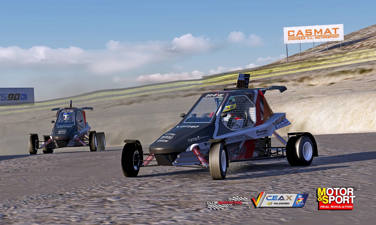 MotorSimulation's tweet image. Los entrenamientos en el Circuit de Lleida siguen intensos. Aquí algunas de las instantáneas sacadas de los mismos. @club_simracing