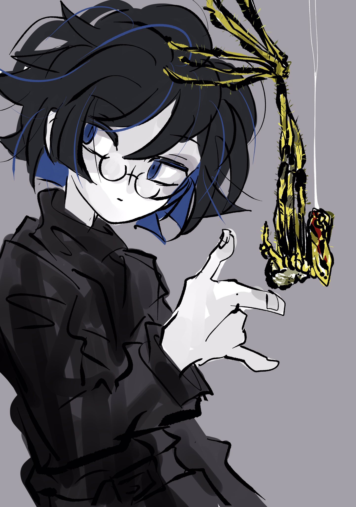 らくがきしたがり屋 らくがき イラスト 1日1絵 日記 蜘蛛 女郎蜘蛛 虫 クモの脱皮の姿に感動したしたがり屋です T Co P1owi5vzqe Twitter