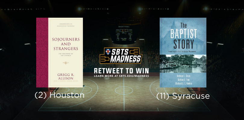 SBTSadmissions's tweet photo. Last game tonight! We've got Gregg Allison with @crossway up against Michael Haykin with @BHAcademic! RT to win and be sure to come back tomorrow for more giveaways! 📚 📕 📘 https://t.co/NlU8uhiqeX