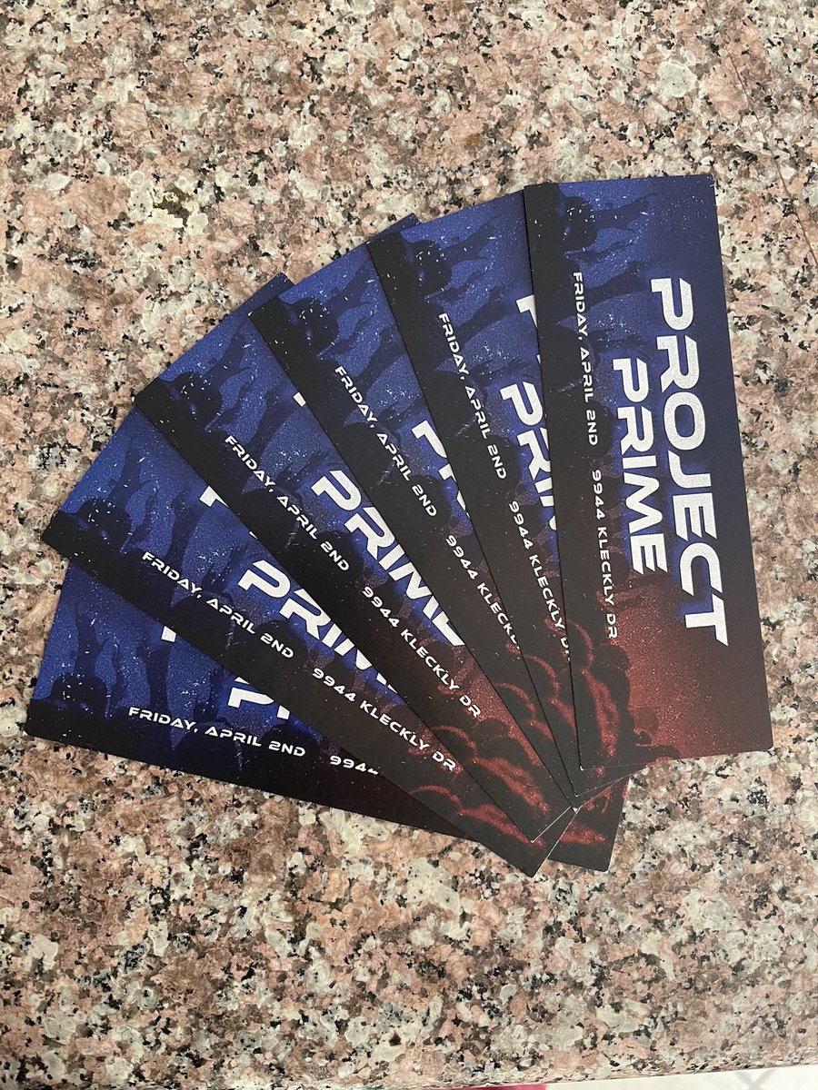 westbankrob_504's tweet image. Got my presale #ProjectPrime