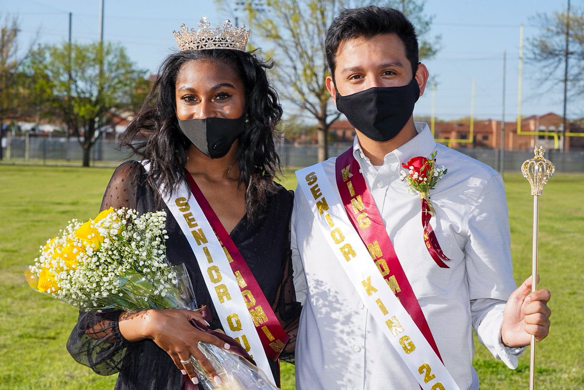 Congratulations to your Spring Court King Isaac Liguez and Spring Court Queen Kennedy Howard. #StangFest