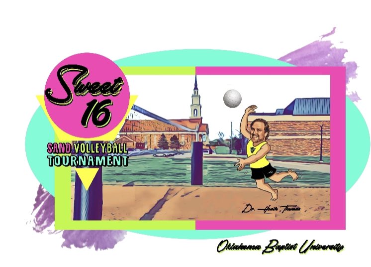 Great day to celebrate Dr. Heath Thomas as OBU's 16th President with the students participating in the Sweet 16 Sand Volleyball Tournament! Thank you Surf Bar, Social Clubs, and all our players for making it a great day! Pics are on the OBU Intramural Facebook Page. #ZipBangOBU