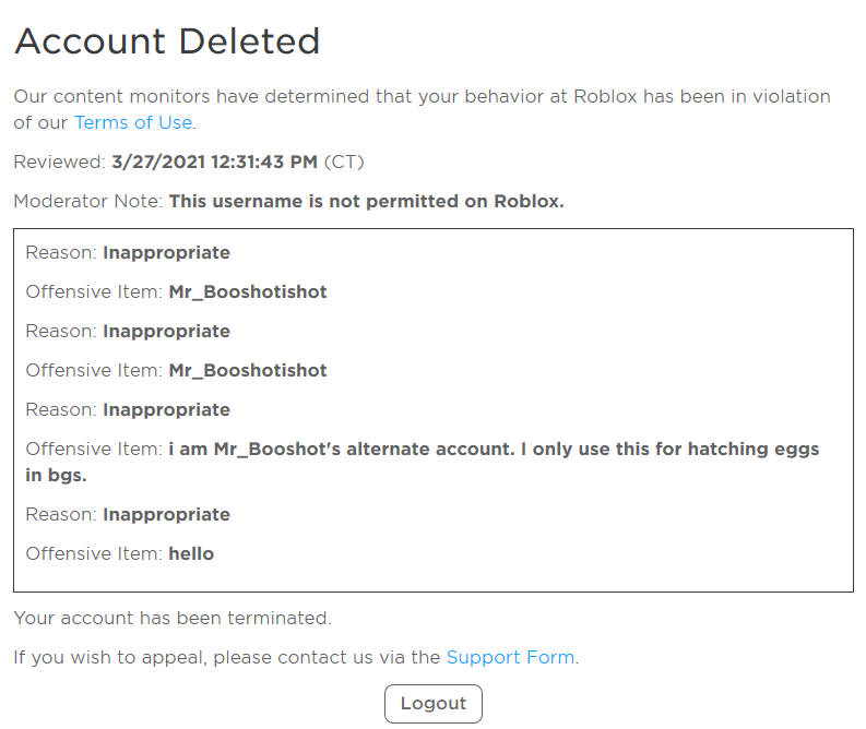 MOBY on X: @Roblox I can't log into my Roblox account can you