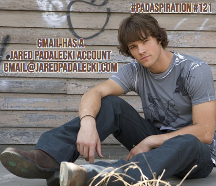 Franki3W's tweet photo. #PadaSpiration #121
Gmail has a #JaredPadalecki account - gmail@jaredpadalecki.com
#Walker #WalkerFamily #WeLoveYouJaredPadalecki #SPNFamily #Inspiration #Motivation #AKF @jarpad #Gmail #PadaDomain #PadAwesome #emails #JarpadAppreciationDay #PadaPortant #KeepInTouch https://t.co/gxIEZSmPCy