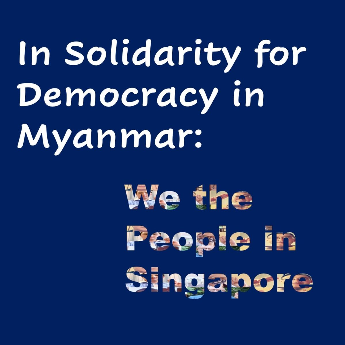 maruahsg's tweet photo. @guardian We stand in solidarity with the people of #Myanmar against the illegal and unconstitutional #MyanmarCoup. 
https://t.co/pGg847HtUF https://t.co/tBJXWzvvt5
