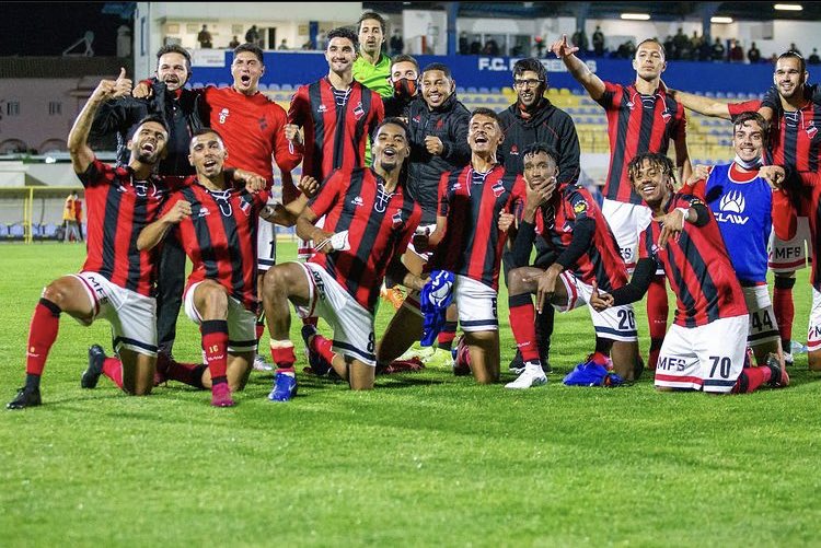 Vitória nos descontos! 🦁🔴⚫️
SC Olhanense 2-1 Esp. Lagos
⚽️Juan San Martin
⚽️Cláudio Major