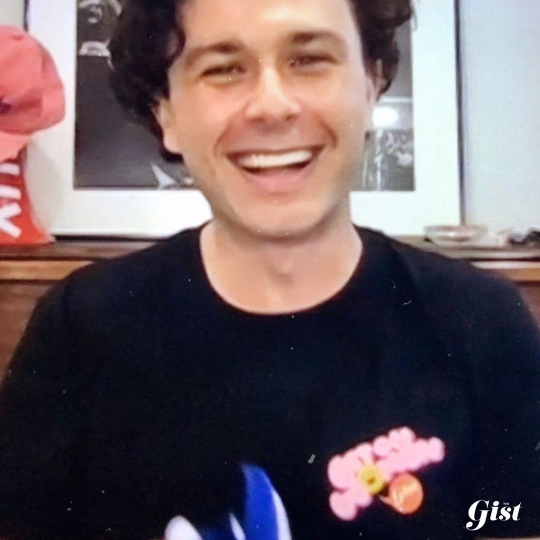 It’s <a href="/Max_Kerman/">Max Kerman</a> from the <a href="/arkellsmusic/">ARKELLS</a> wearing our “Bet on Women” shirt on <a href="/hockeynight/">Hockey Night in Canada</a> for us! 💜👏 <a href="/thegistca/">The GIST Canada</a>