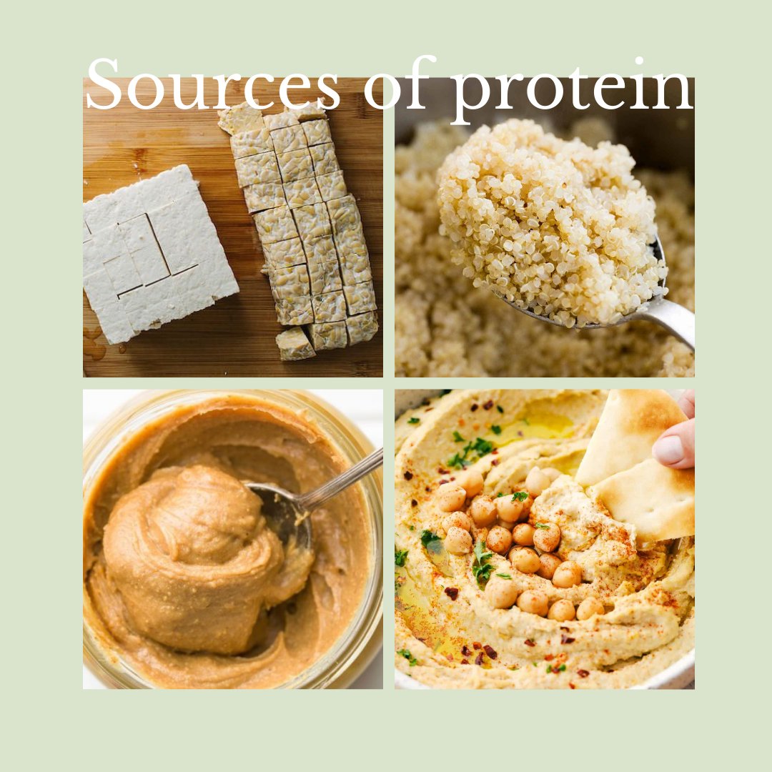 VeganAustralia's tweet photo. Where do you get your #protein? This is the question that vegans hear many, many times. The truth is, you'll get all the protein you need on a balanced vegan diet! Learn more at https://t.co/GPR8Hgbqeq https://t.co/wDQ6UTY9pE