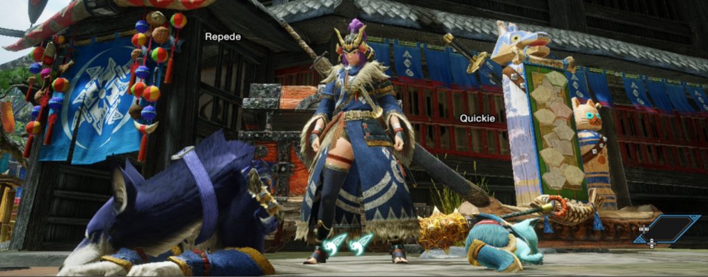 FlatchestedMaid's tweet photo. <3 #MonsterHunter #MonsterHunterRise #MHRise #SoloOnly https://t.co/rJyVDKSmNV