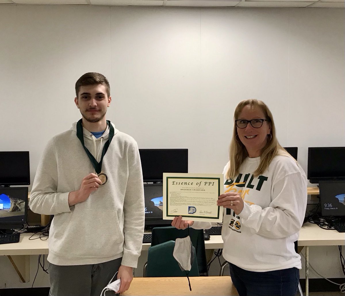 Positive Peer Influence Recipient... Brennen Crawford