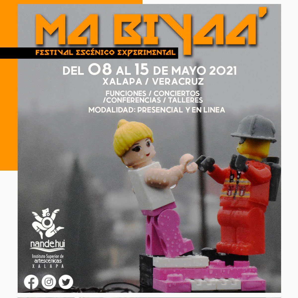 MaBiyaa's tweet photo. ¡Este año retomamos Xalapa! No te pierdas la séptima edición de              Ma Biyaa’.

Próximamente daremos a conocer la programación... estén pendientes.

#MaBiyaa21 #MaBiyaa #escenicoexperimental #mabiyaa7años #septimaedicion #regresoseguro #arteparatodos #RetomemosXalapa https://t.co/mdDwW96xVU