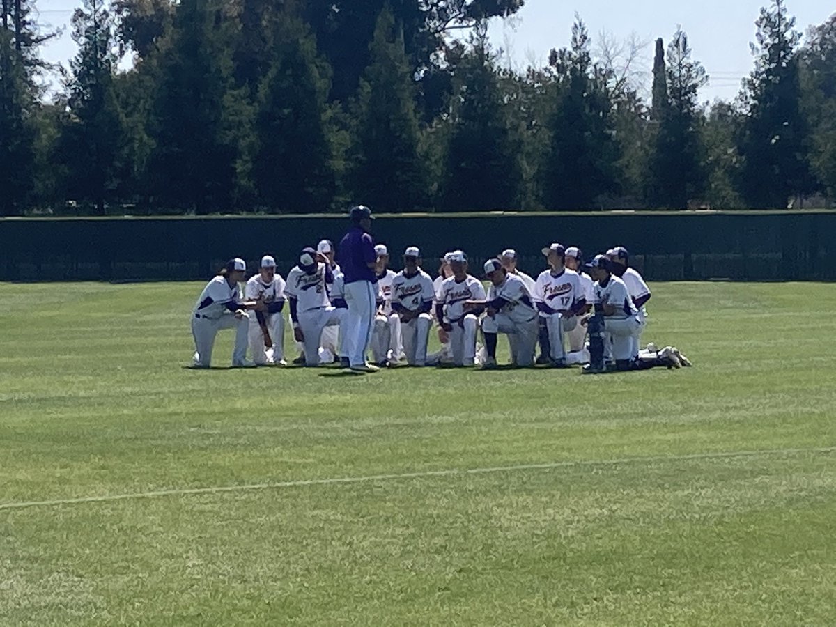 Found my sunscreen today and watched Warrior Baseball open the 51st Easter Classic with a convincing 4-0 win over Liberty. Eric Lopez pitched a gem. Best tournament put on by the best coaching staff in the valley. <a href="/The_FHS_Daily/">Fresno High Warriors</a>