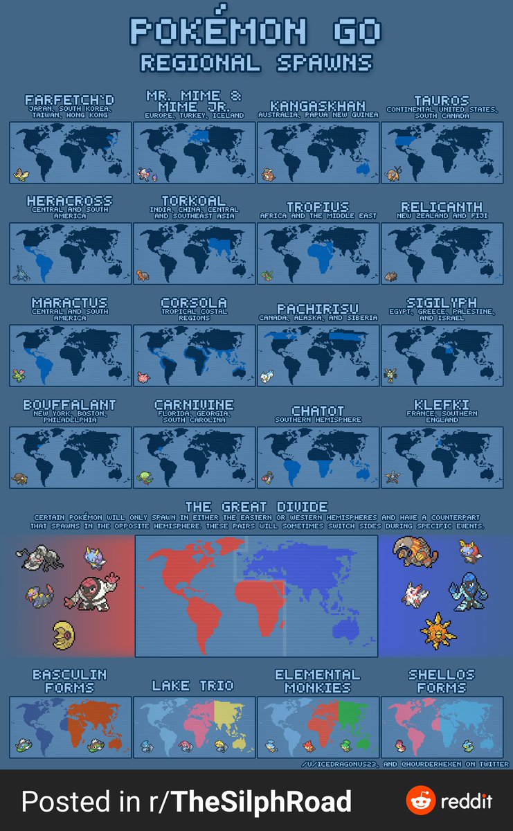 ポケモンgo攻略 みんポケ 地域限定ポケモンの出現マップ From Reddit T Co Qiai6blzgi ポケモンgo ポケモンgo攻略 みんポケ 地域限定ポケモンの出現マップ From Reddit T Co Qiai6blzgi ポケモンgo