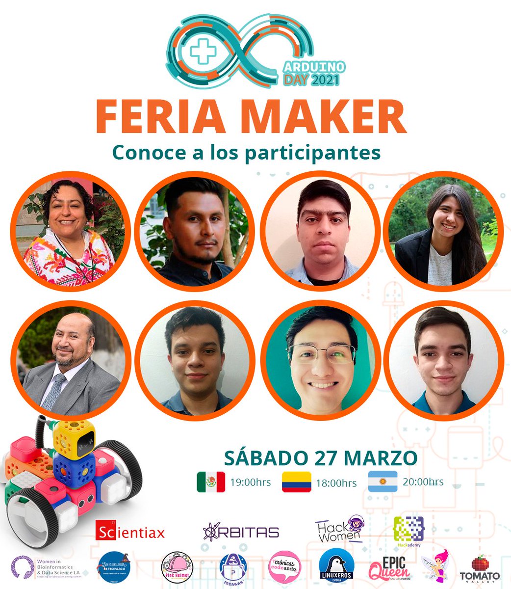 Tanniameza's tweet image. No puede haber un arduino day! Sin este segmento, 7 pm hora CdMx 
#ArduinoDay2021