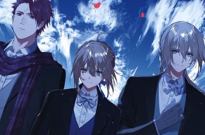 3/26発売『TYPE-MOONエースVOL.13』「カルデア四季画報-音彩-」にて円卓の皆さんを描かせて頂きました!エルガーの『威風堂々』をテーマに、イギリスの某有名校の制服をイメージした絵になっております。よろしくお願いします!2枚目は今回描けなかった円卓のメンバーも折角なので描きたかった絵 