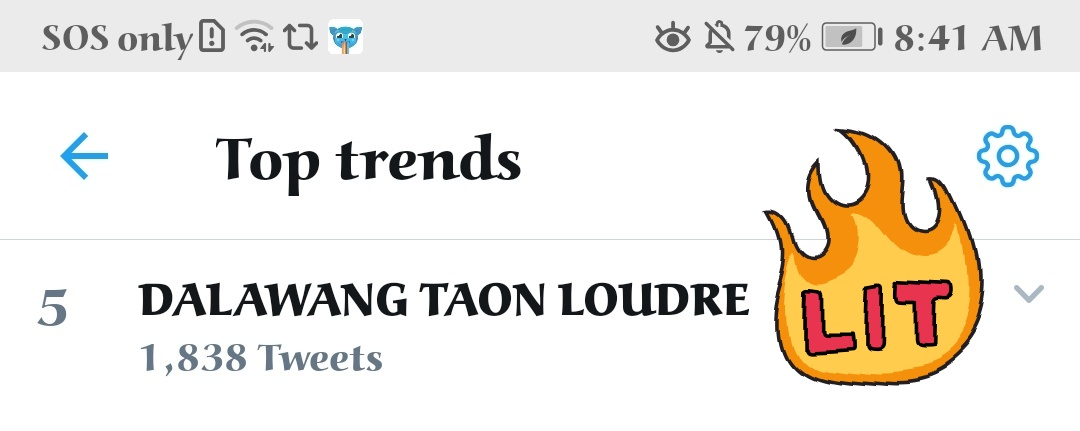 Pasok na pasok.. FIFTH SPOT NA NGA!!!

#LouDre <a href="/louyanong/">Lou Yanong</a> <a href="/itsdredesu/">André</a>