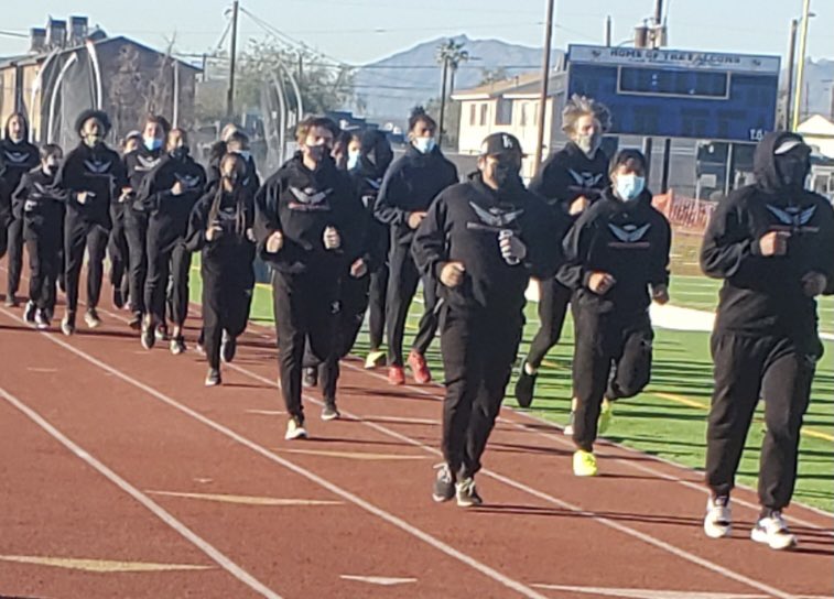 Ironwood Track and Field team showed up and soared as Eagles. With a combined team total of 309 points they took home first place at the Metro Relays hosted by Carl Hayden! Huge Congrats to these athletes for their success.
