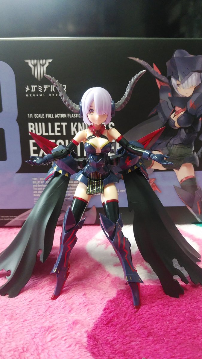 時崎狂三 部分塗装とクリア仕上げで 自分なりには上手くできたかと W 初心者なのでアラはお許しをばw メガミデバイス