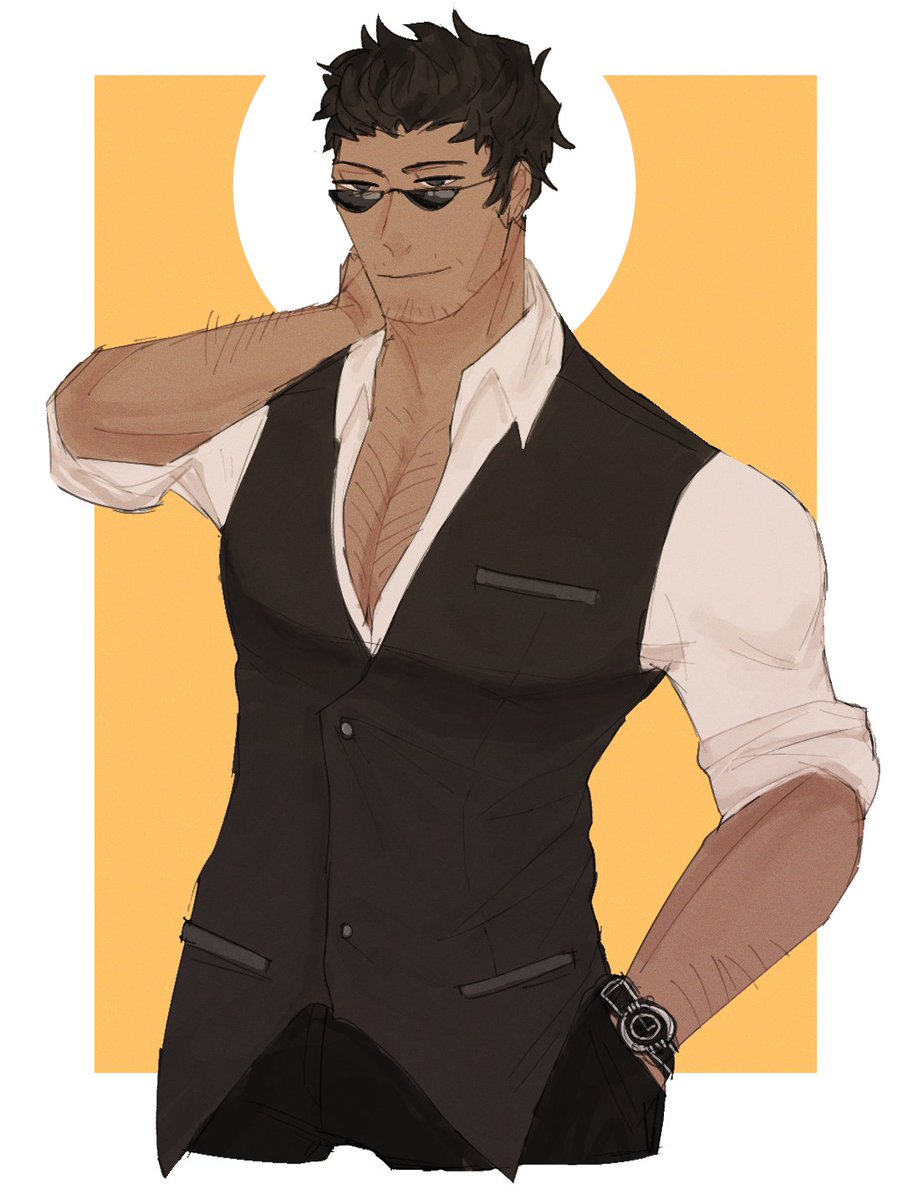 crowcarv's tweet photo. i am the most desired bartender in shibuya #twewy https://t.co/9mjMpoOHj1