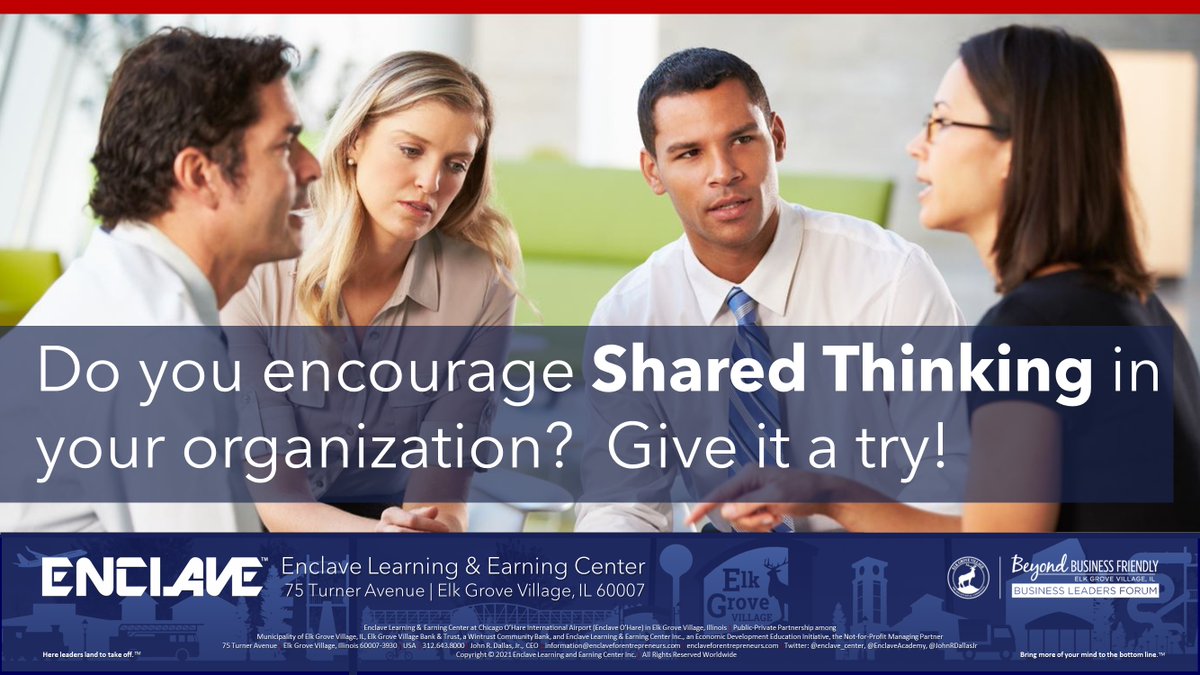 JohnRDallasJr's tweet image. #SharedThinking offers very human dividends during #MindsetDevelopment coursework, #coaching, and collaboration at @enclave_center. Incomparable kinship evolves between and among fully engaged participants who gather here to #ThinkThingsThroughThoroughly (T4™). Cohortmates bond!