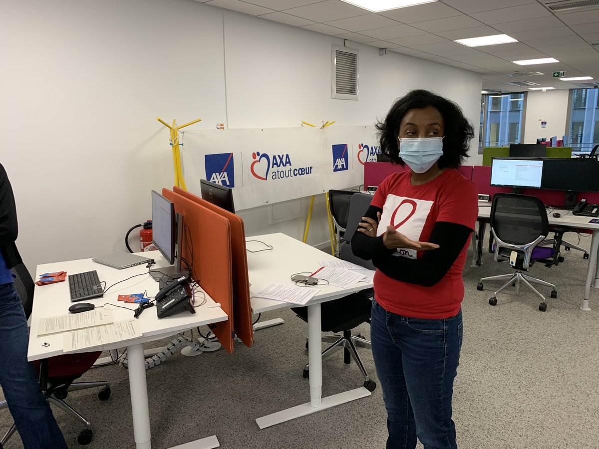 En direct du plateau d’#AXA à Nanterre. 
AXA apporte son soutien à la collecte de dons au profit d'Ensemble contre le sida. C’est parti!
Appelez-nous au 110 Faites chauffer le standard ! sidaction.org #Sidaction2021 #AXAAtoutCoeur #ProudToBeAXA