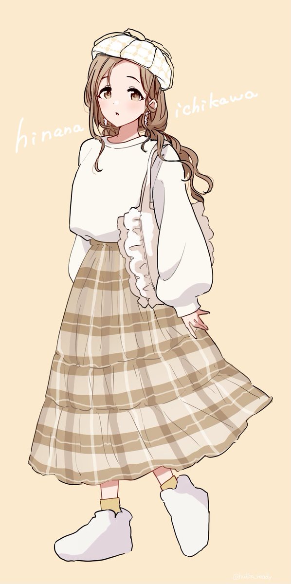 市川雛菜 「テディベアみたいなひなな #市川雛菜 」|ふっかのイラスト