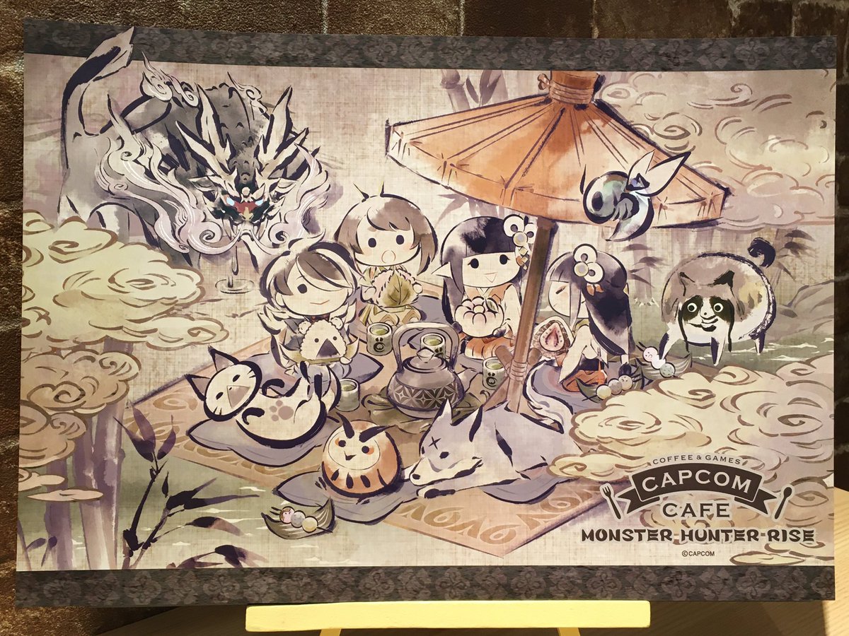 DotDecorANDmore's tweet photo. Capcom Cafe’s Monster Hunter Rise event!  Check my channel for the video.  #capcomcafe #MonsterHunterRise https://t.co/B0neb9FrGt
