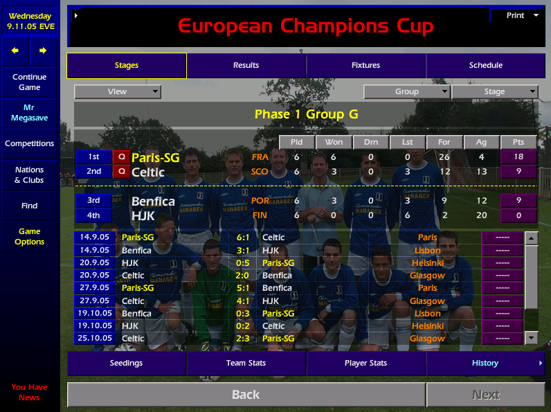 champmegasave's tweet photo. What's the most amount of goals anyone has ever got in  a CL group? Not sure if 26 is my record but it's up there. #easygroup https://t.co/1XZK0yBEAl