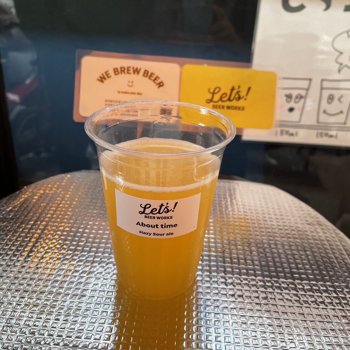confeitoaa1's tweet photo. 桜からの地下からのビール😆
レッツビアワークス超美味しい🥰 https://t.co/OlHSEkLoDD
