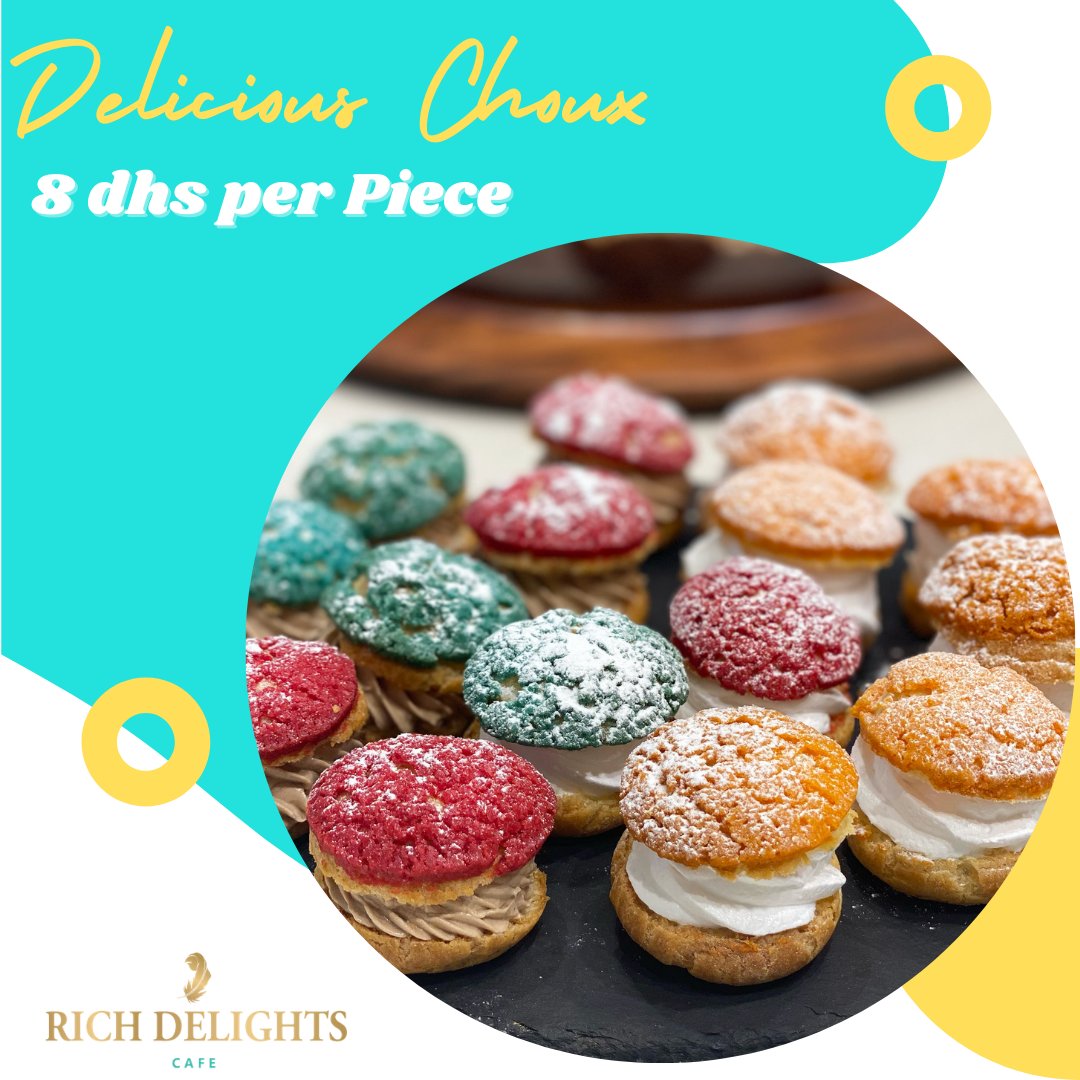 rich_delights's tweet photo. Colorful and Delicious Choux..
Fresh and Tempting..
.
.
Order now..

#richdelightscafe #richdelights #bakery #dessertlover #coffee #dubai #abudabi #homedelivery #glutenfree https://t.co/JcmRbUVu5x