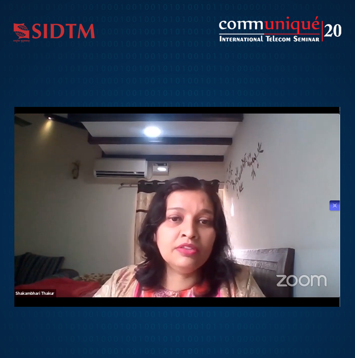 Symbiosis_SIDTM's tweet photo. Our panelist Ms. Shakambhari Thakur General #Manager - #Corporate Communications at Samsung R&amp;D talked about the implementation of #methodologies to boost #communication within the #organization in these demanding times.

#Communiqué20
#ITS 
#Digital 
#Telecom 
#SIDTM 
#SIU https://t.co/oRQwjnRzC6