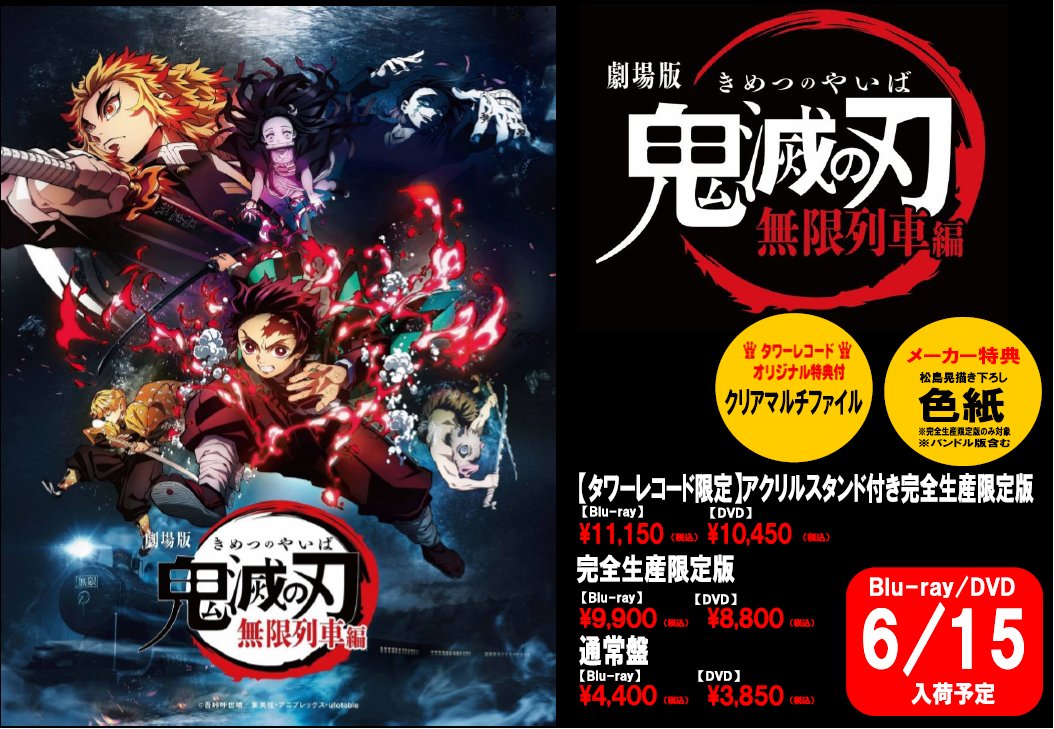 鬼滅の刃 Dvd ブルーレイ 最新情報まとめ みんなの評価 レビューが見れる ナウティスモーション 26ページ目