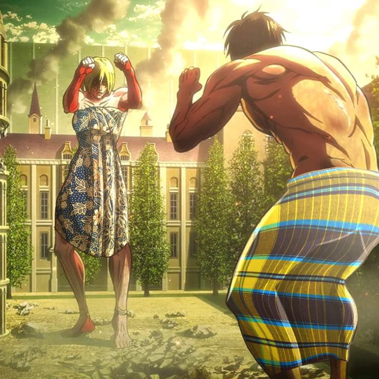 meinmokhtar's tweet image. AOT but make it malay version.