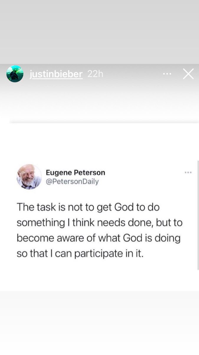 rhowbk's tweet photo. Sermon preview via @justinbieber from @PetersonDaily https://t.co/4kvrBtEFel