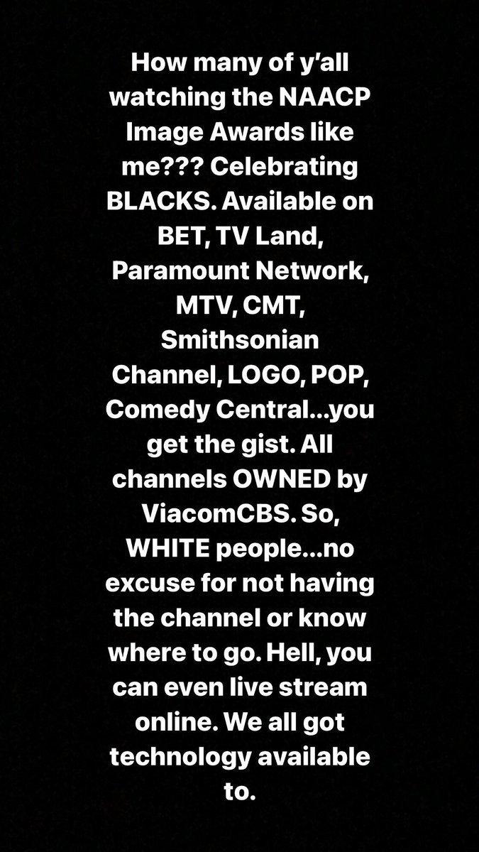 EyeAnalytical's tweet photo. Congrats to all nominees and winners.

#NAACPImageAwards #BlackLivesMatter  #blackscelebratingblacks #blackpower #theblackcommunity #blackpeople #powertothepeople @naacpimageaward @NAACP https://t.co/ufkMl9VO1V