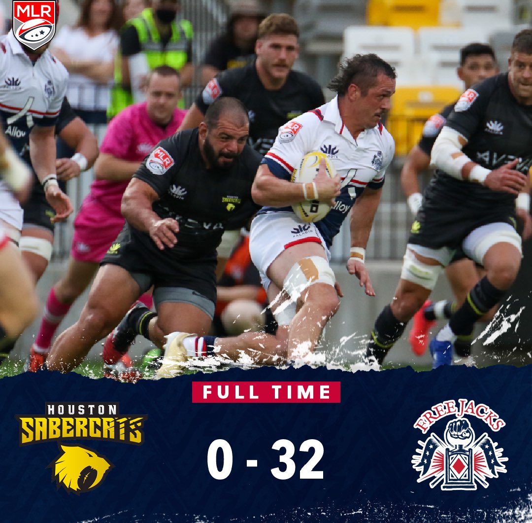 🐎//🏉 #FreeJacks lock in the first victory of the season! 

#HOUvNE #TogetherWeRide #MLR2021