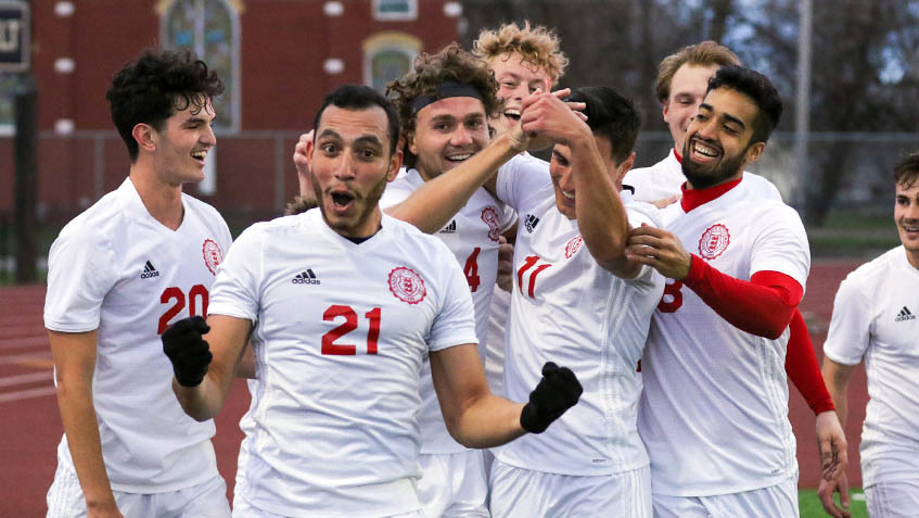 VikingAthletics's tweet photo. Men's Soccer: Longnecker's 3 Goals Helps Lead Vikings Over Chargers
 - https://t.co/Sq9MFmQfqo https://t.co/IioIfyNPzC