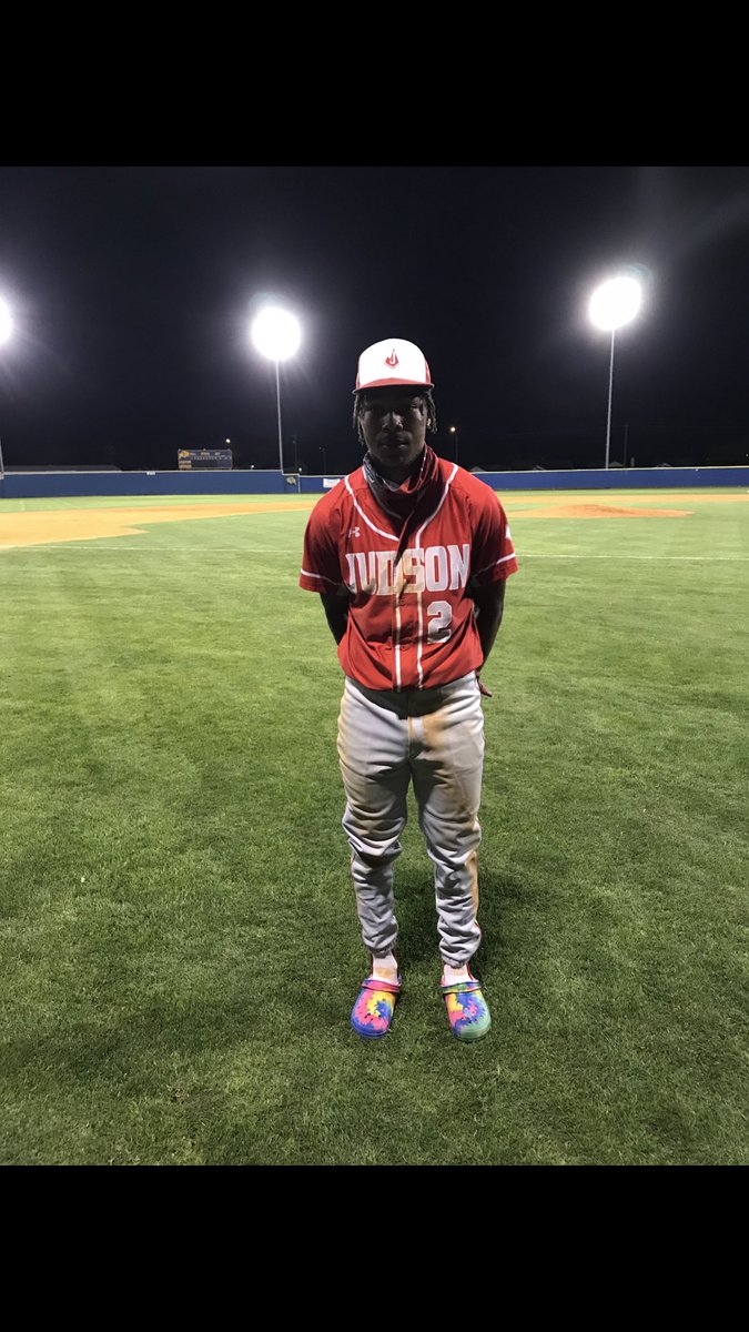 The Rockets defeated Clemens 7-1 Friday night behind a superb, pitching performance by Michael Burroughs, five and two-thirds innings allowing 0 Runs and 7 Strikeouts, Kameron Lopez hit a two run HR, and Joe Pacheco provided a clutch based loaded single #judsonbaseball