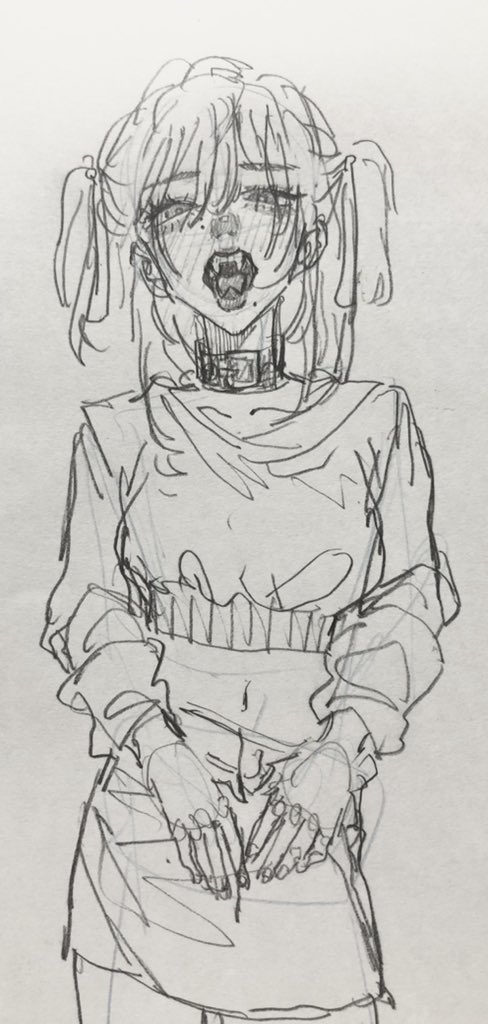 久しぶりにお絵描きしたー絵柄どこいった 