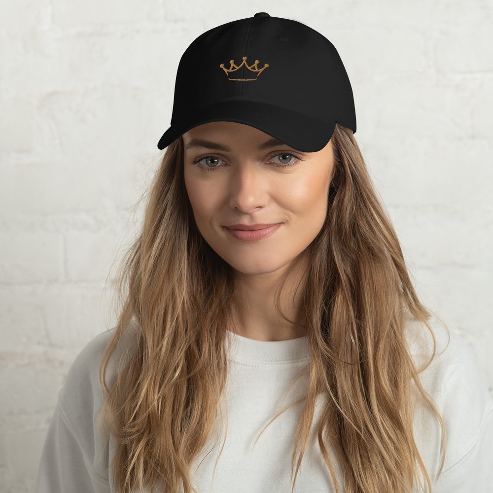 RoyalOneUK's tweet photo. The Gold Crown Logo hat isn't just for dads. Five colours are available 👑 https://t.co/9LG3KdmUUz