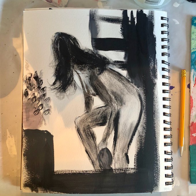 Today&rsquo;s sketch https://t.co/BrxJhBtkpc<a href="/tag/gardentour"class="tags"><span>#gardentour</span></a>