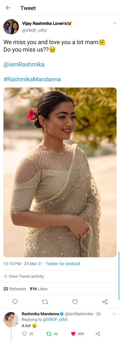 VROP_offcl's tweet photo. Thank you mam @iamRashmika for making ma b'day so special 🤗🤍
Your Wish make me so happy 🥳🙈😘
You are so adorable and you love every Roshians a lot 💯🤍 
These pics is full of love from Rosh🙈
Love you a lot mam🤍🤗
#RashmikaMandanna https://t.co/l452JDxUl2