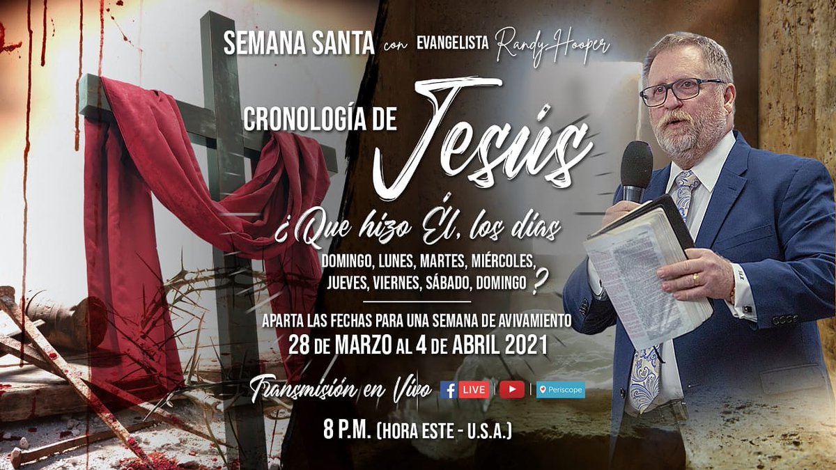 CTV_int's tweet photo. Cronología de #Jesús #CTVI no te lo pierdas y aparta las fechas para una semana de avivamiento. https://t.co/kURHC8ftDh