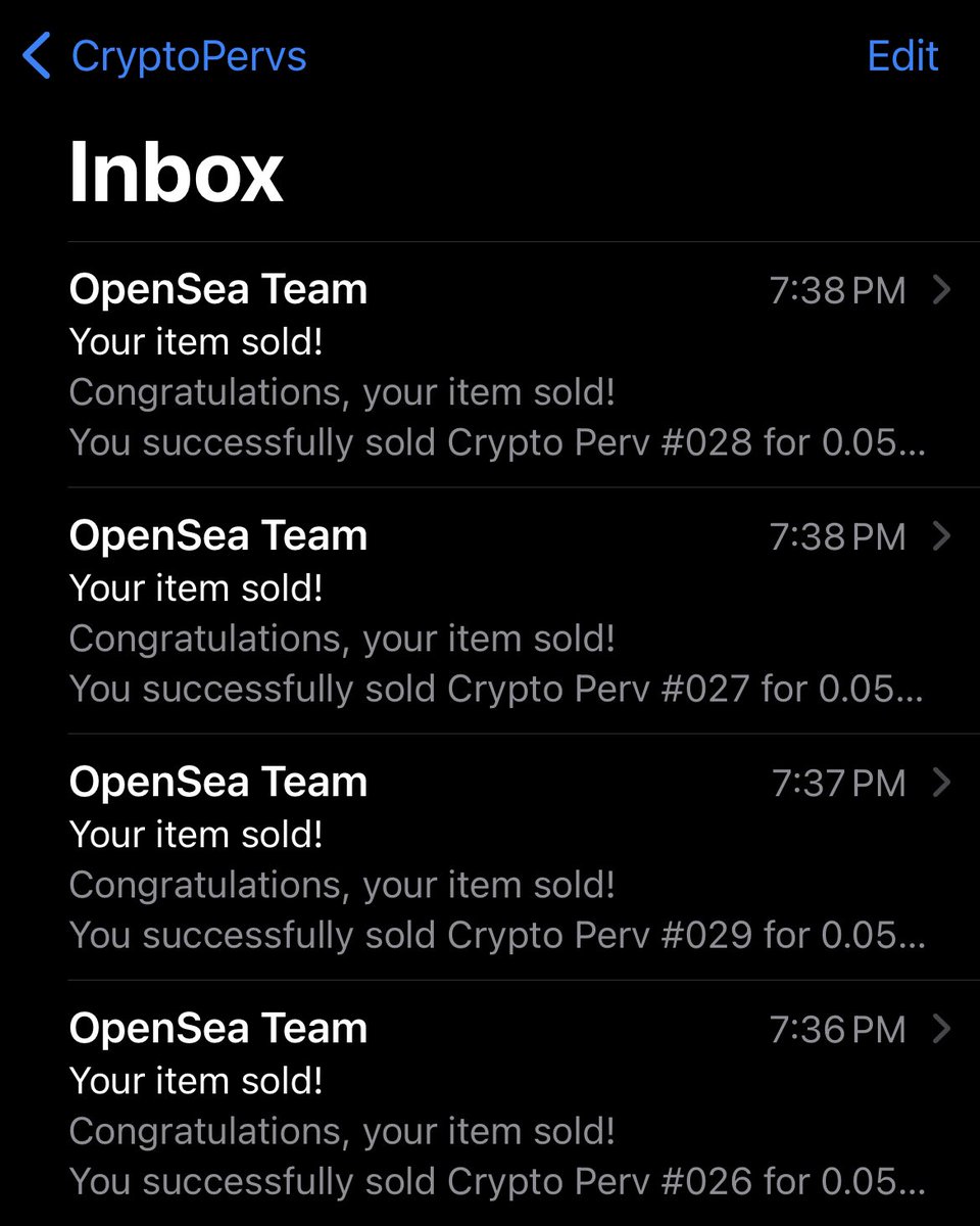 CryptoPervs's tweet photo. 😬😬😬😬😬😬😬😬

Sold out in less than 3 minutes!!

CAN’T THANK YOU ALL ENOUGH!!

This #PERVTRAIN ain’t stoppin!

Love y’all! 🙏🏽🙏🏽 #BLESSED

#NFT https://t.co/cPxMU5XC44
