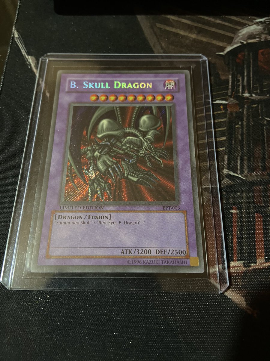 5201Pockets's tweet photo. @YuGiOh_TCG This card has been with me through everything. It’s managed to stay with me even after quitting the game in middle school and selling everything. I’m glad I still have it and glad I choose to start playing again after all these years. #Sweepstakes #YGOMahad https://t.co/N3tq3PgTLc