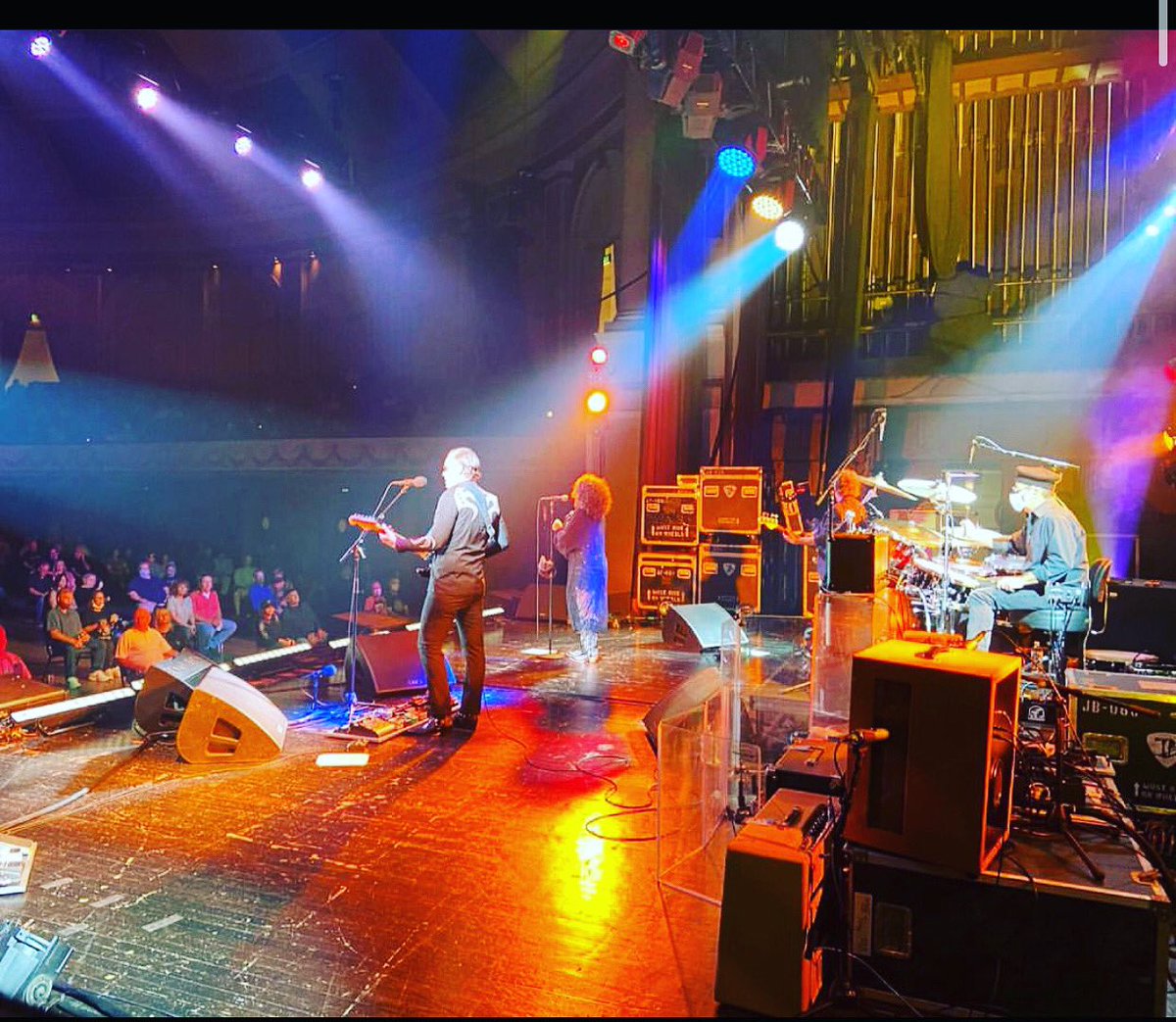 JBONAMASSA's tweet photo. Thank You Macon, Georgia ...  it was an emotional evening for all of us.  Great to be back on stage. 😎👍 https://t.co/6FzCrTQEAn
