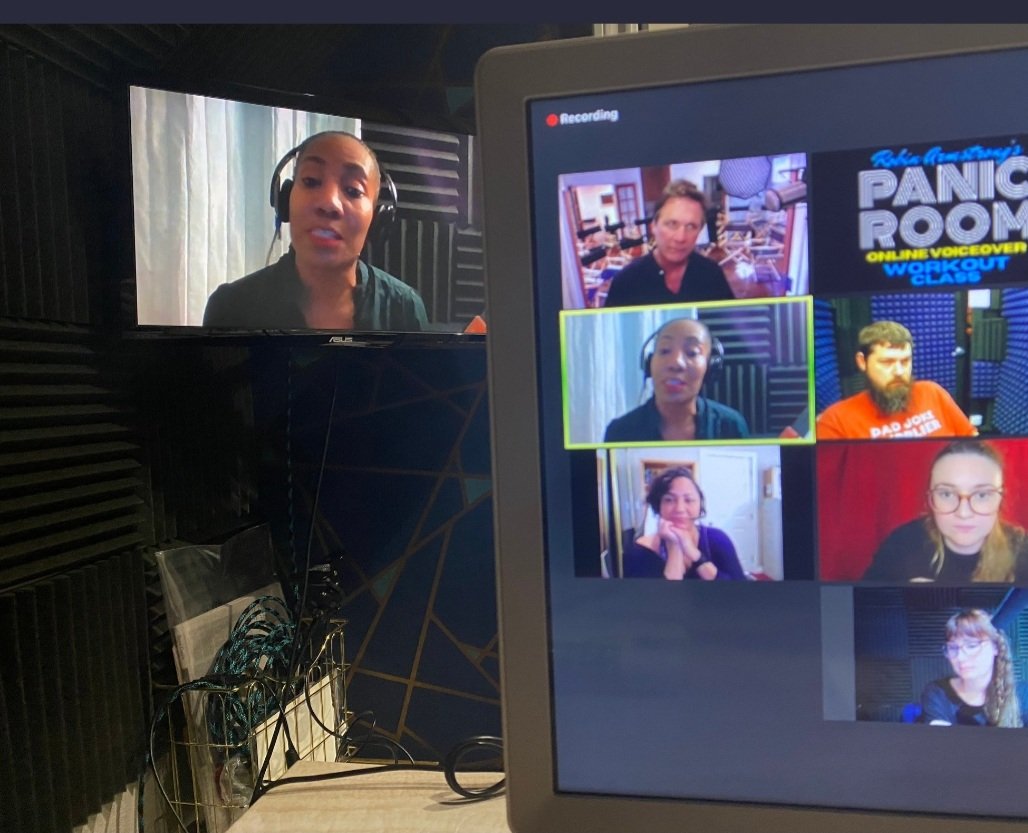 Kenita Hill VO I Defining Moments (@kph_voice_over) on Twitter photo Getting feedback from colleagues and <a href="/Armstrong_VO/">Robin Armstrong Coaches VO</a> in <a href="/PanicRoomVO/">PANIC ROOM International Voice Actors’ Labs</a>. #voiceover #volife #voiceoveractor #commercials Getting feedback from colleagues and <a href="/Armstrong_VO/">Robin Armstrong Coaches VO</a> in <a href="/PanicRoomVO/">PANIC ROOM International Voice Actors’ Labs</a>. #voiceover #volife #voiceoveractor #commercials