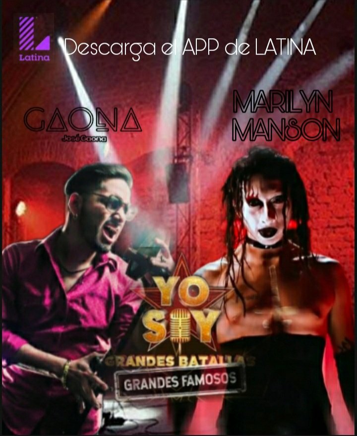 SANDRA301180's tweet photo. @zonia726 @gaonamusica @RayoEnLaBotella @YoSoyPeru @Latina_pe El mejor rock Gaona y manson

#GAONA
#gaonaymanson
#mikeygaona
@gaonamusica
@gaonafancluboficial
@rayoenlabotella
@yosoyperu
@Latina_pe https://t.co/RMtrQ4u6bK